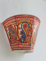 Four Peacocks Tholu Bommalata wall Lamp - Image 3