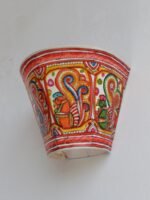 Four Peacocks Tholu Bommalata wall Lamp - Image 2