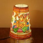 Ganesha medium Tholu Bommalata Table Lamp
