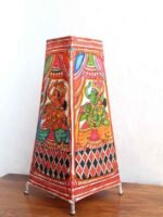 Ganesha, Rectangular Tholu Bommalata Lamp - Image 2