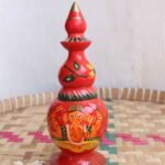 Ganesha Painted Long wooden sindur Dani