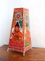 Gautam Buddha Rectangle Tholu Bommalata Lamp - Image 2