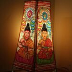 Gautam Buddha Rectangle Tholu Bommalata Lamp