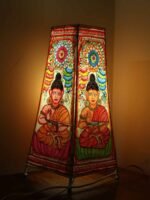 Gautam Buddha Rectangle Tholu Bommalata Lamp