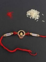 God Tirupati crystal Rakhi