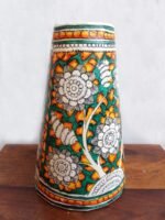 Green and Yellow Traditional Hanging Lamp - Image 2