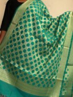Emerald Green Banarasi Dupatta