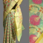 Green Kora Banarasi Sari