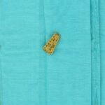 Greenish-Blue Pure Linen Fabric
