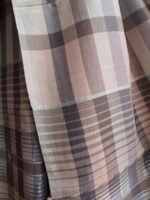 Grey, Black, Brown Striped Bhujodi Dupatta - Image 3