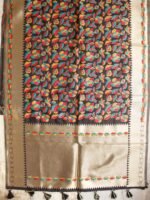 Kimkhwab Banarasi Black art-silk Dupatta - Image 2