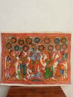 Krishna Rasleela Tholu-Bommalata Painting - Image 3