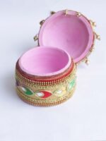 Lacework small-Medium wooden Sindur-dani - Image 3