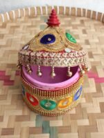 Lacework wedding small wood Sindura - Image 2