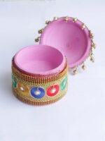 Lacework wedding small wood Sindura - Image 3
