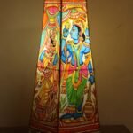 Lakshmi-Narayan Tholu Bommalata Big Table Lamp