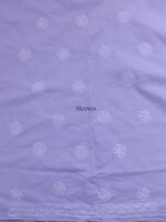 Lavender Cotton Chikankari Dress-Material - Image 5