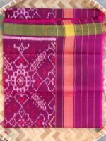 Magenta-Purple Patola pure silk dupatta
