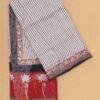 Maroon-and-off-white-Block-printed-Kota-cotton-saree