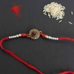 Metallic Om Rakhi