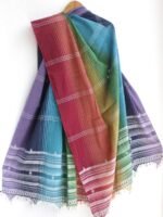 Multicolour Kala-cotton Bhujodi Dupatta - Image 2