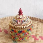 Multicolour Lace medium wooden Sinhora