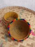 Multicolour Lace medium wooden Sinhora - Image 3