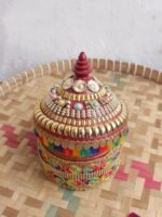 Multicolour Lace medium wooden Sinhora - Image 2
