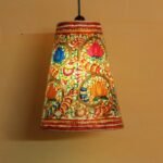 Multicolour Tholu Bommalata Hanging lamp