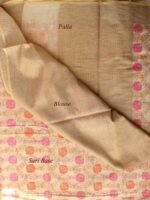 Off-White Kora Banarasi Sari - Image 2