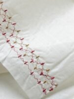 Off-White Pure silk Kurta fabric for men - Image 4