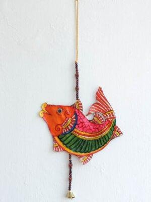 Orange-Big-Fish-tholu-Bommalata-Toran