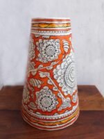 Orange Flowers, Tholu Bommalata Pendant Lamp - Image 2