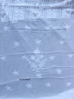 Paan Buti Mukaish Chikankari georgette kurta fabric - Image 3