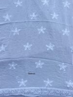 Paan Buti Mukaish Chikankari georgette kurta fabric - Image 4