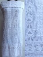 Paan Buti Mukaish Chikankari georgette kurta fabric