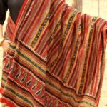 Bagru Hand-Block printed multicolor cotton Dupatta