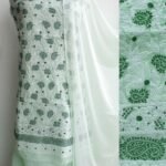 Pale Mint-Green Chikankari cotton suit