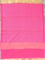 Peach Pink Patan Patola Woolen Shawl - Image 3