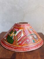 Peacock Tholu Bommalata Lampshade - Image 3
