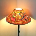Peacock Tholu Bommalata Lampshade