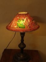Peacock Tholu Bommalata Lampshade - Image 2