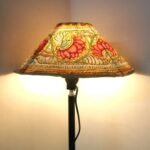 Pink Lotus Tholu Bommalata Lampshade