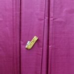 Purple-Pink Paper Tussar silk fabric