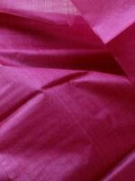 Purple-Pink Paper Tussar silk fabric - Image 3