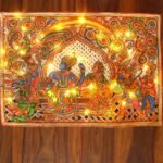 Ram Durbar Tholu-Bommalata cutwork painting