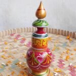 Red and Yellow Long wooden Sindurdani