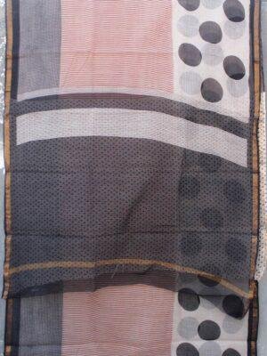 Red-and-black-striped-Kota-cotton-saree