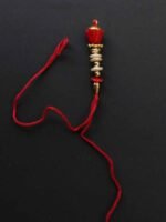 Red elegant Bhabhi-Rakhi - Image 2