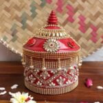 Roses, Kundan and Beads small-medium Sinhora